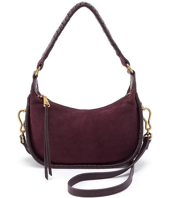 Hobo Mia Crescent Small Hobo Dark Cherry