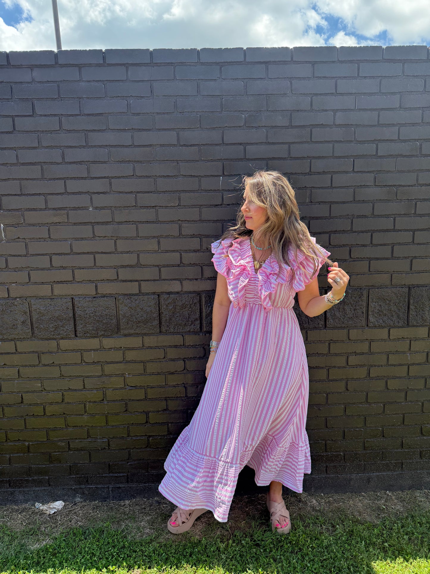 Emerson Stripe Dress
