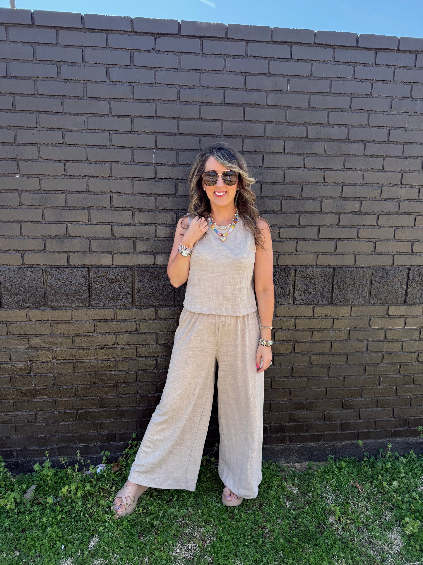 Z Supply Scout Textured Slub Pant Parchment