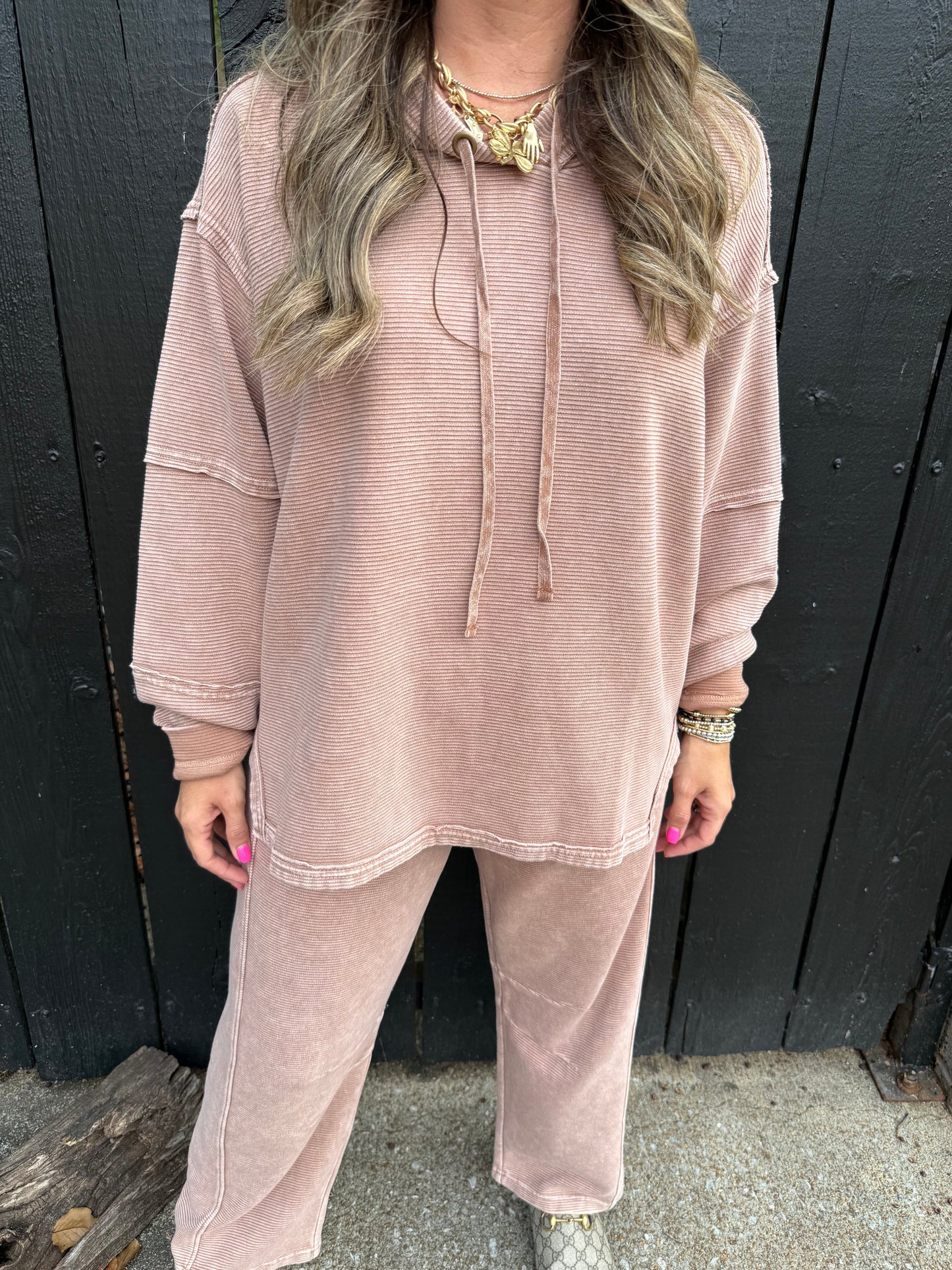 Sophie Mocha Hoodie