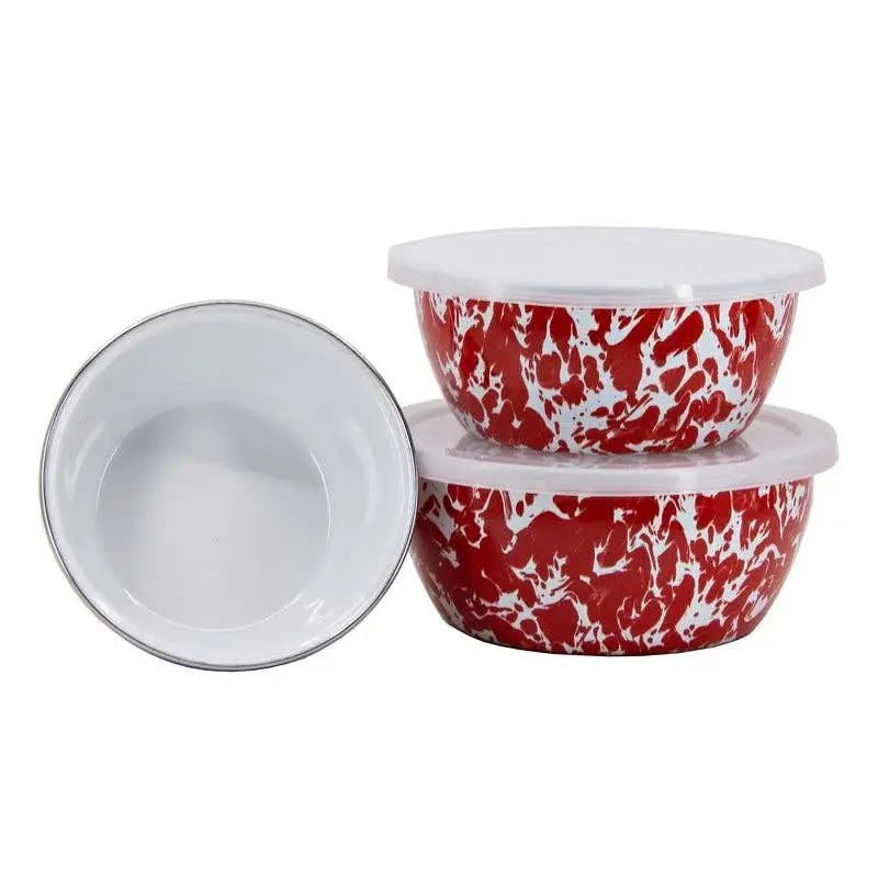 Medium Nesting Bowl Red
