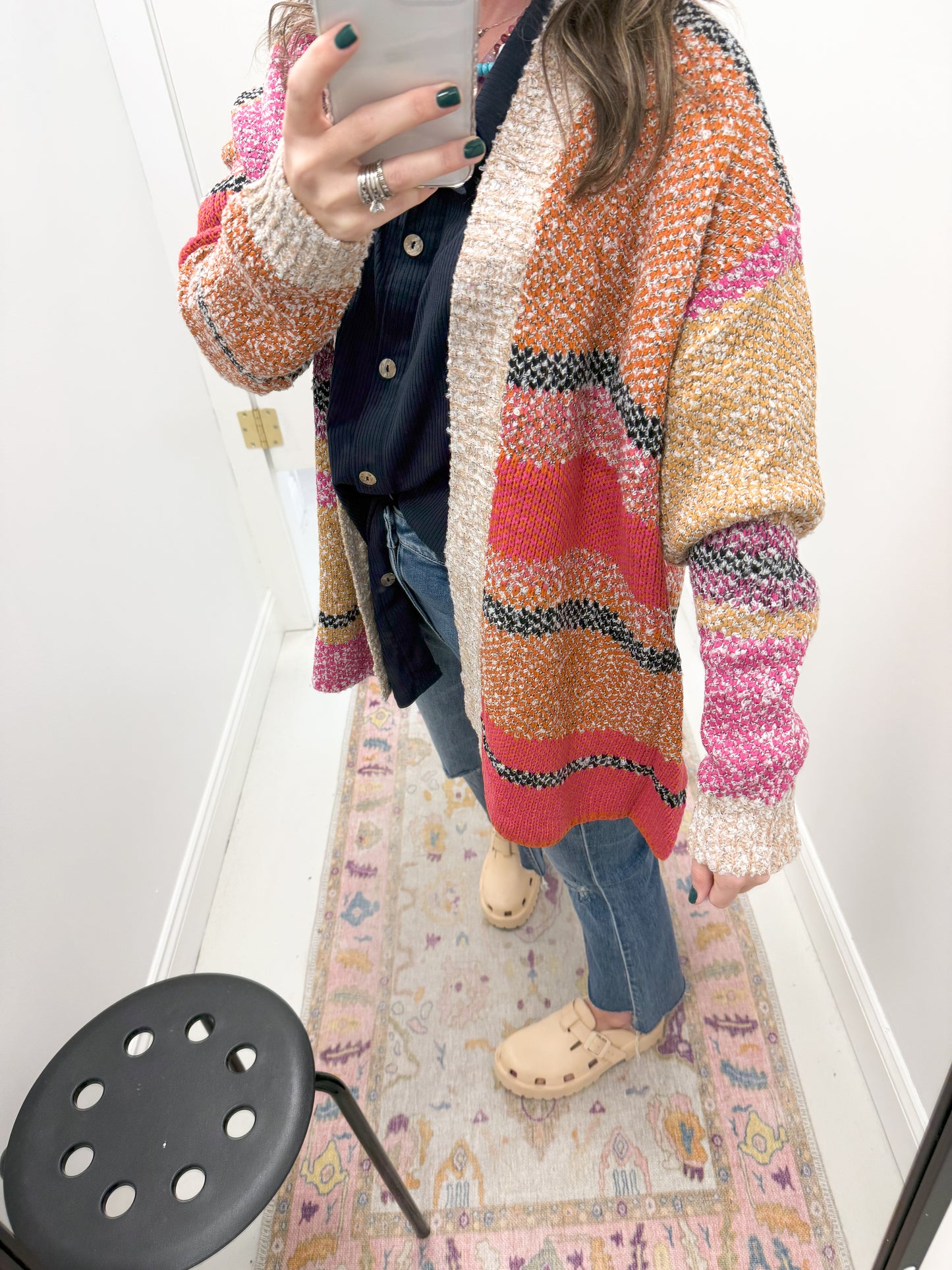 Savannah Fuchsia Cardigan