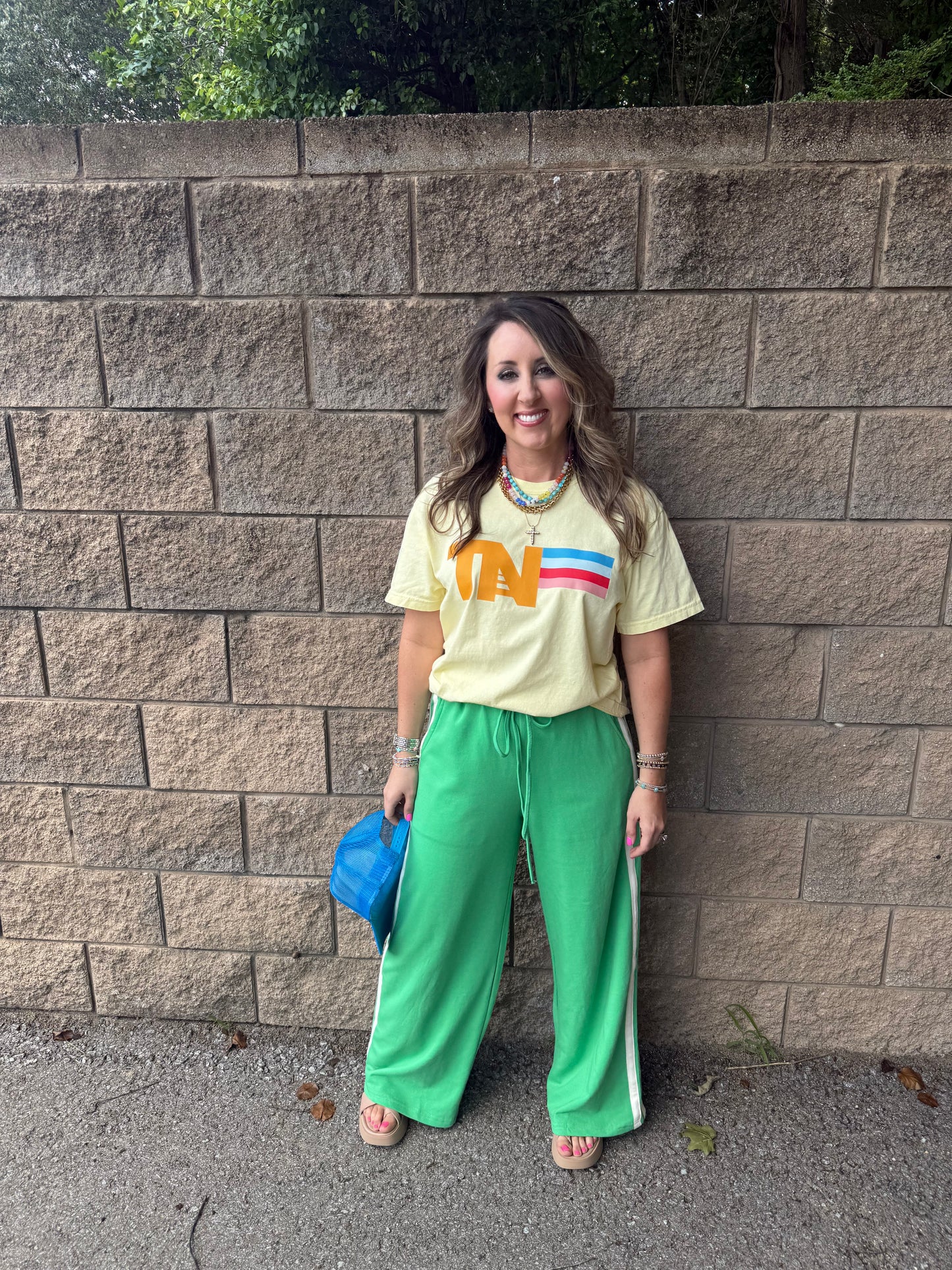 TN Stripe Tee Yellow
