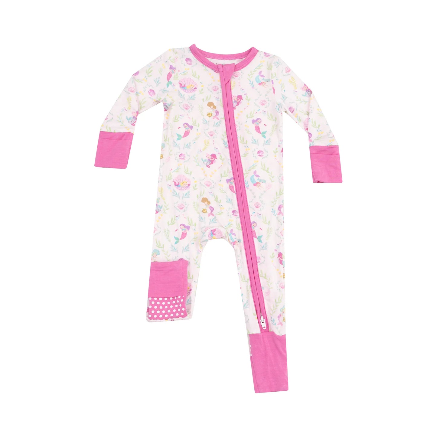 Angel Dear Mermaids 2 Way Zipper Romper