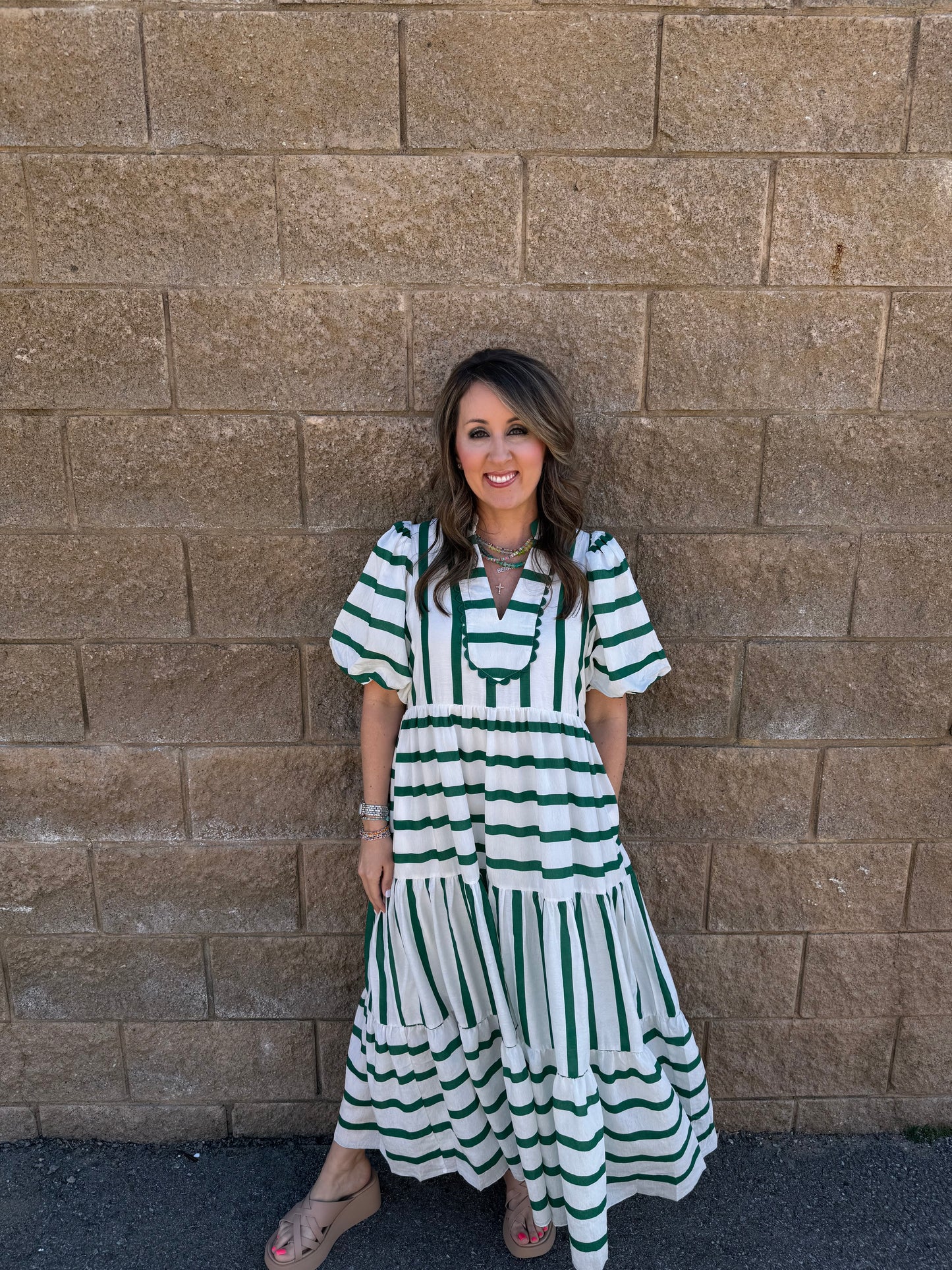 Palmer Green Dress