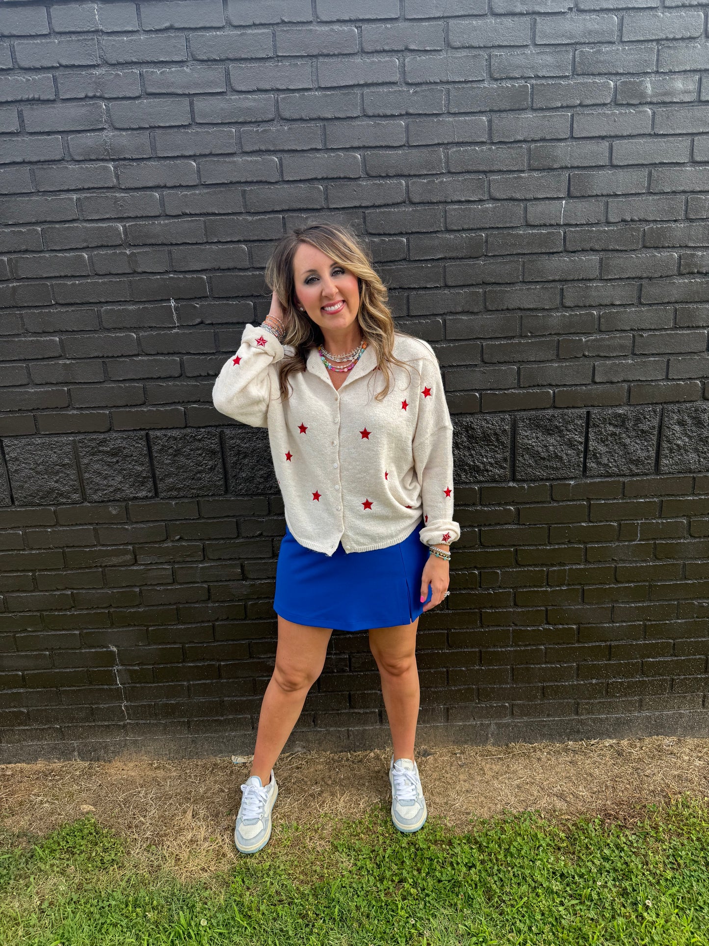 Piper Cardigan Stars