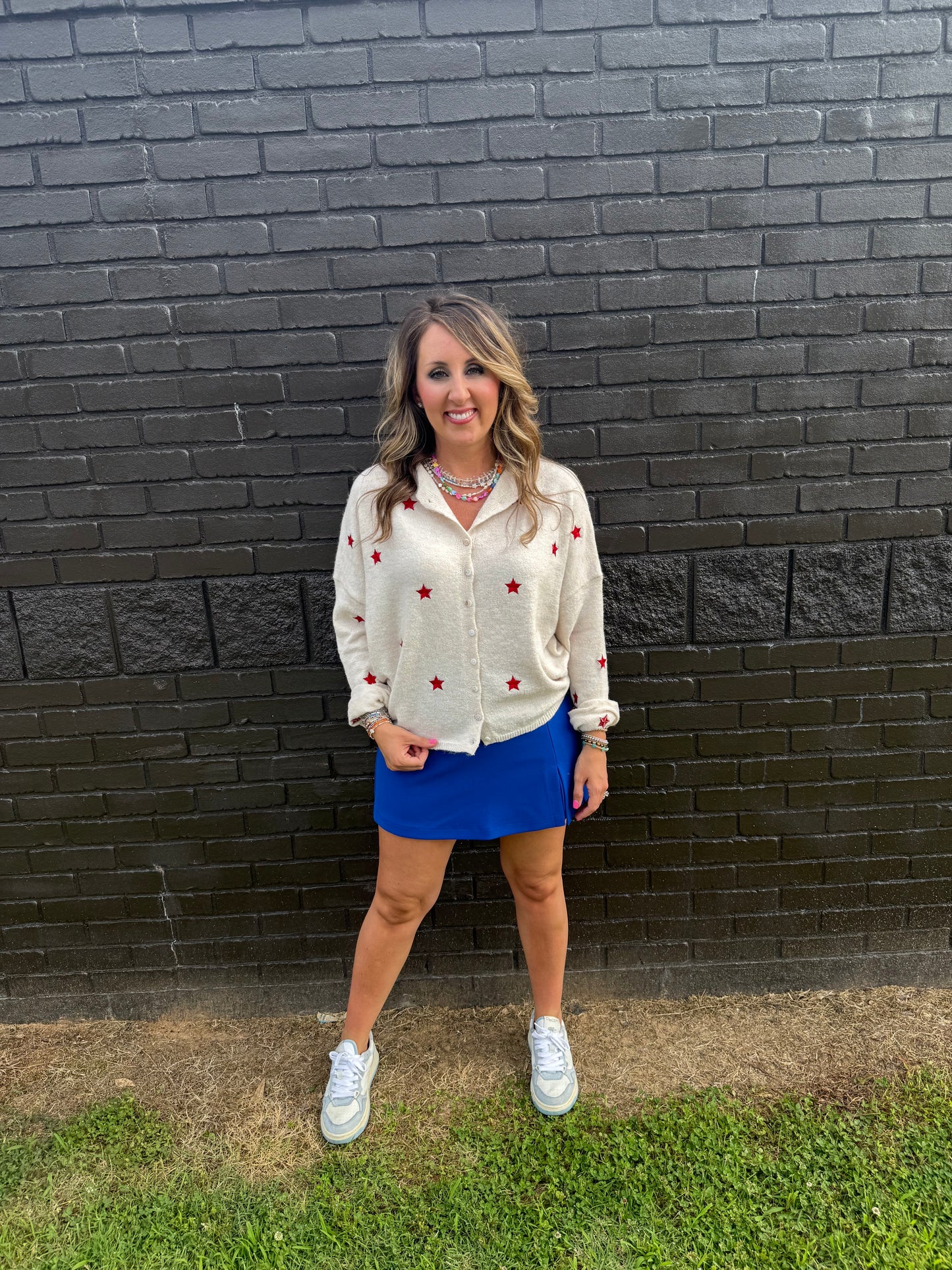 Piper Cardigan Stars