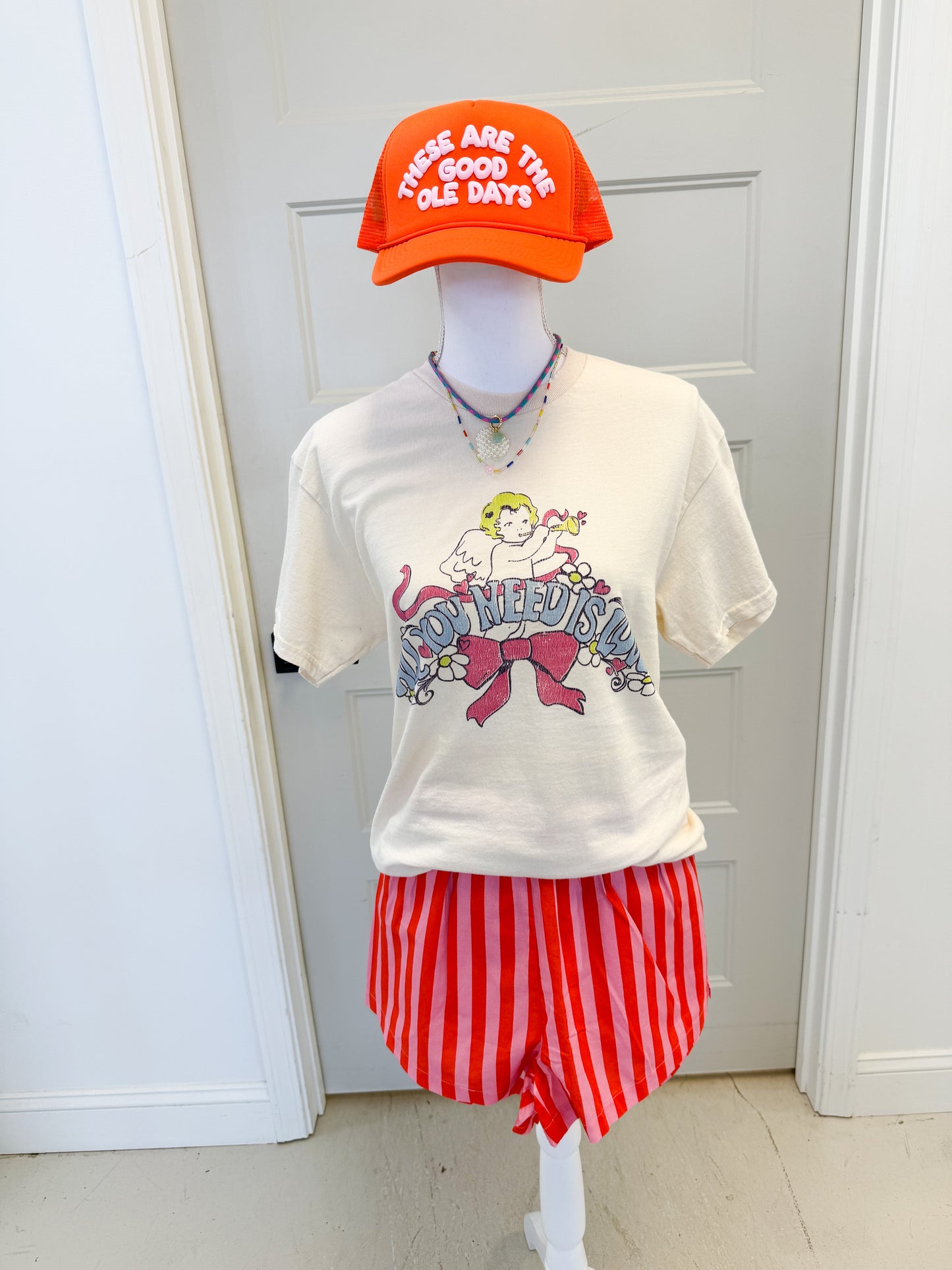 Punchy Striped Shorts