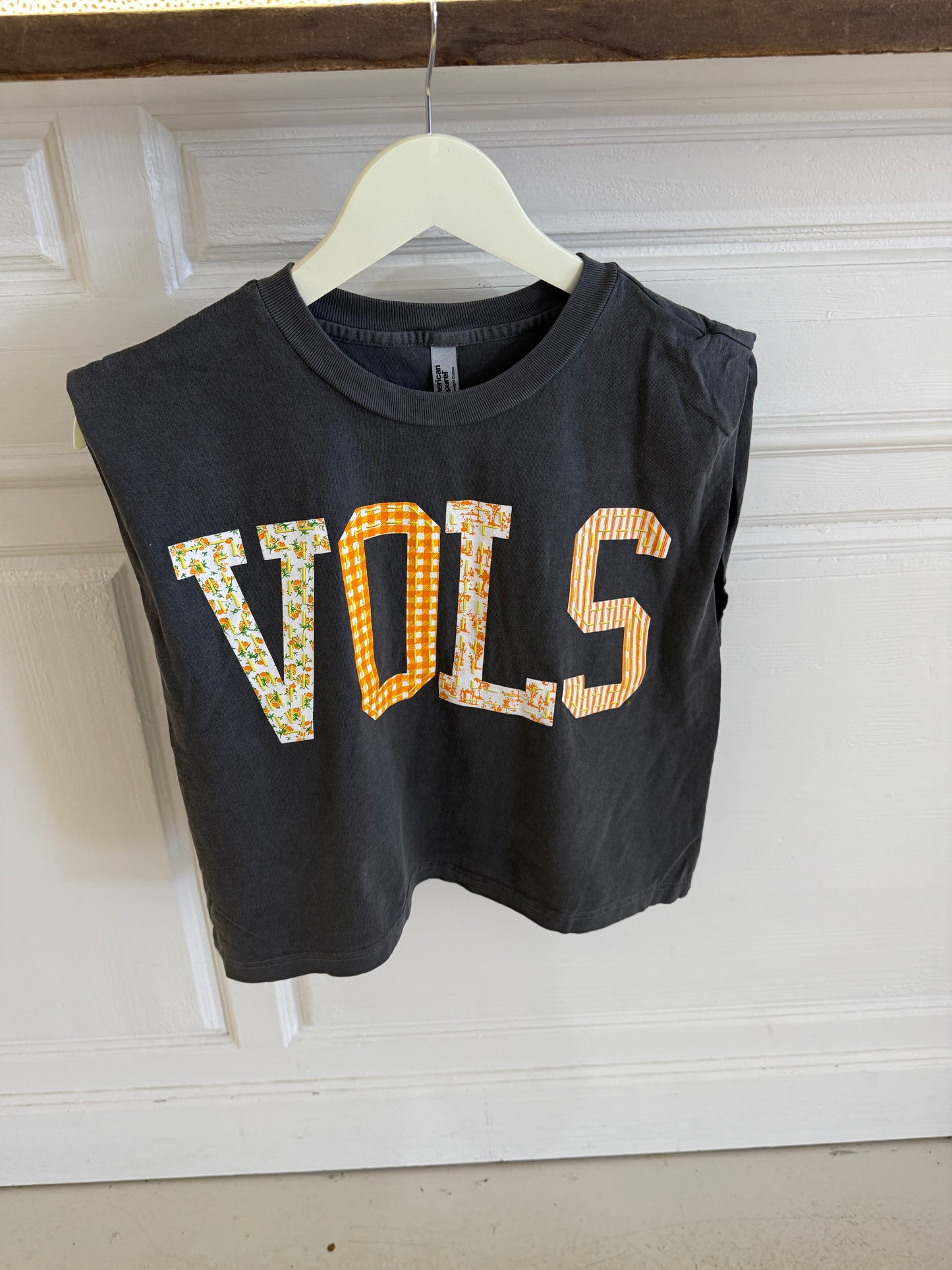 VOLS Quilted Puff Muscle Tank