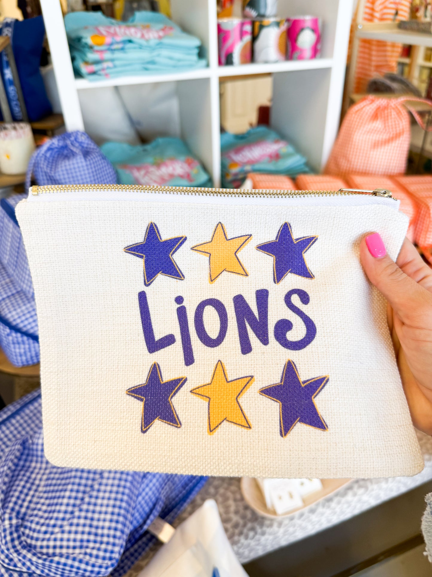 Lions Makeup Bag