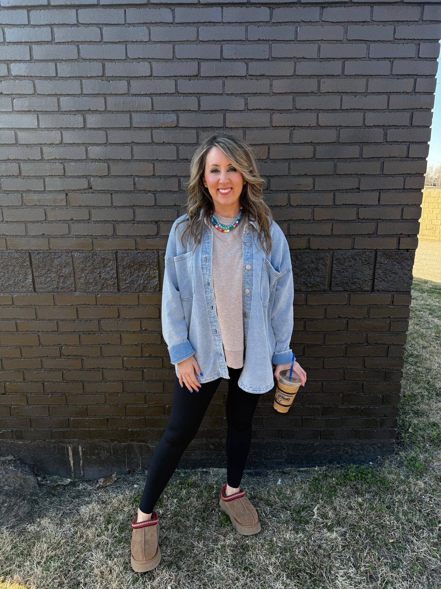 Z Supply All Day Knit Denim Jacket