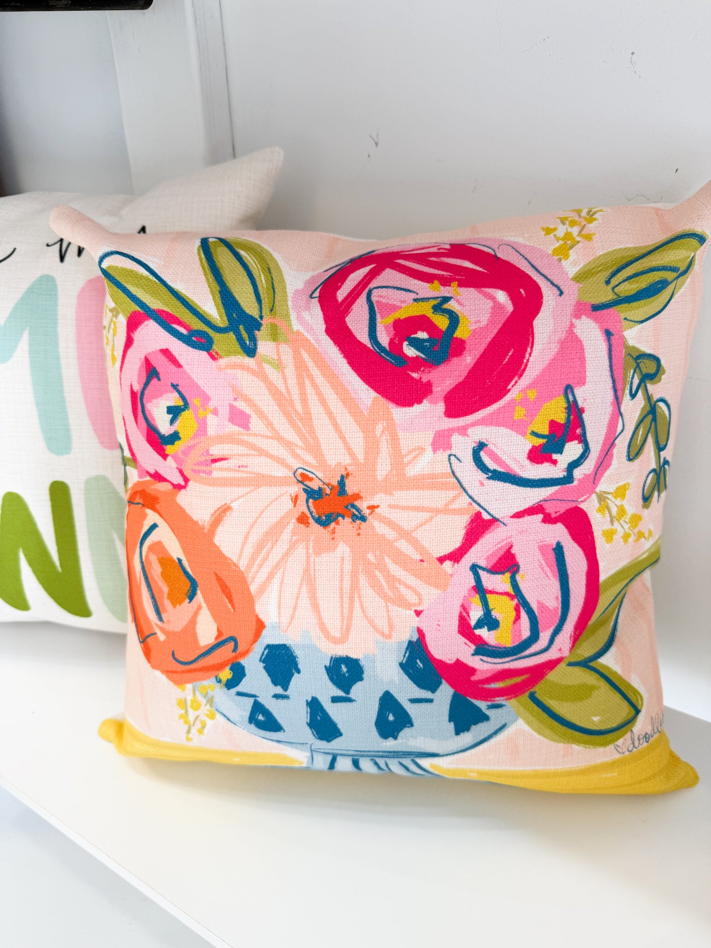 Peachy Keen Pillow