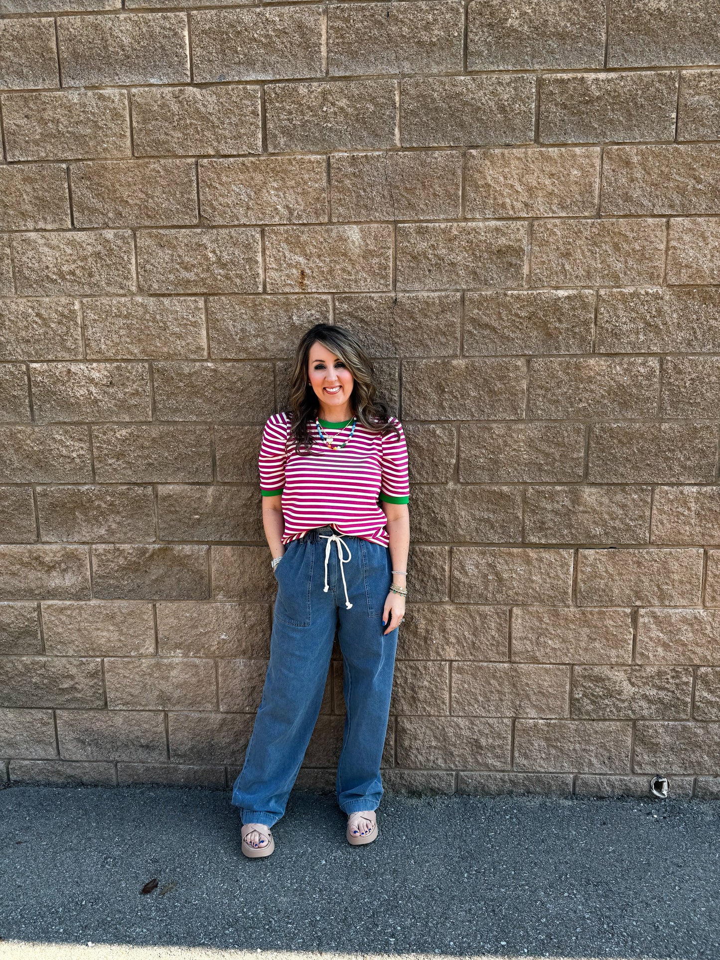 Briley Pink Top