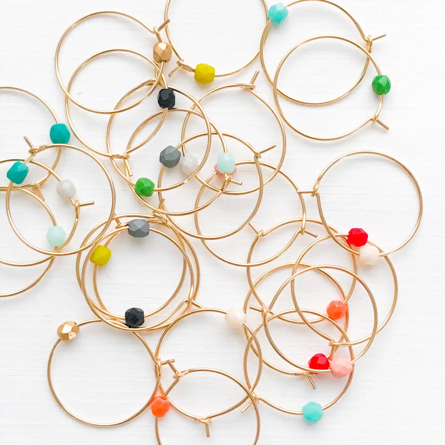 Gold FIlled Orbit Earrings