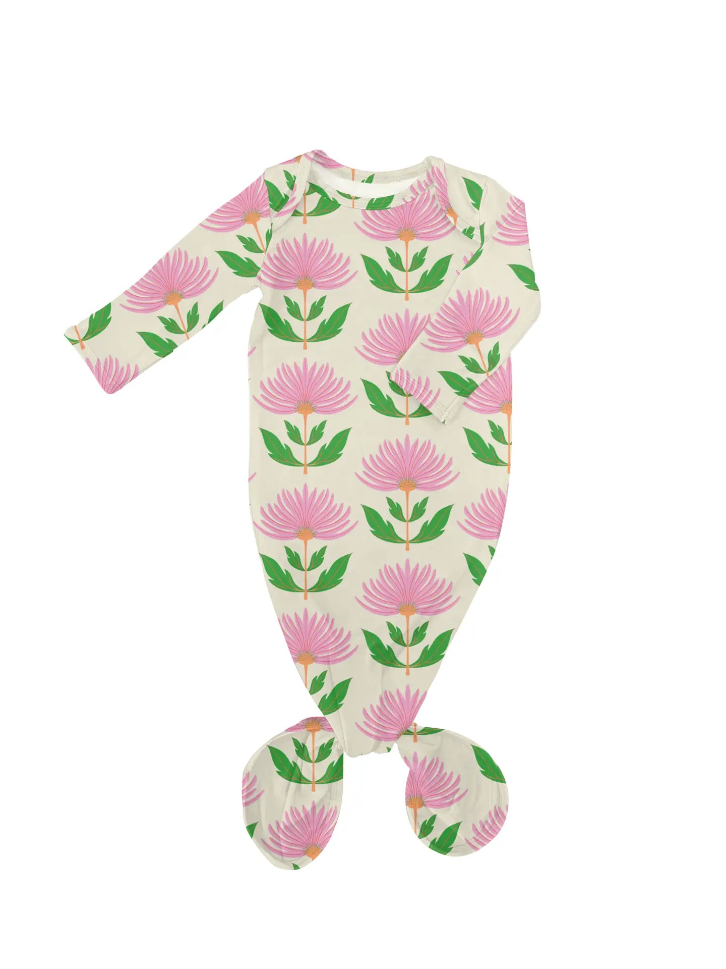 Goosies Pink Block Flower Gown