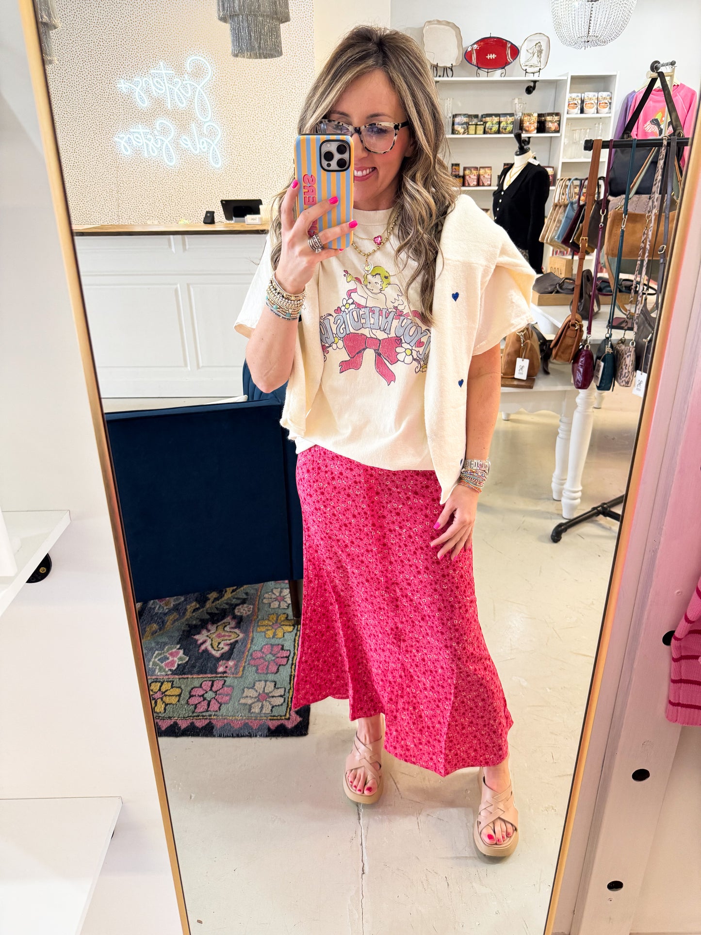 Pretty Floral Skirt