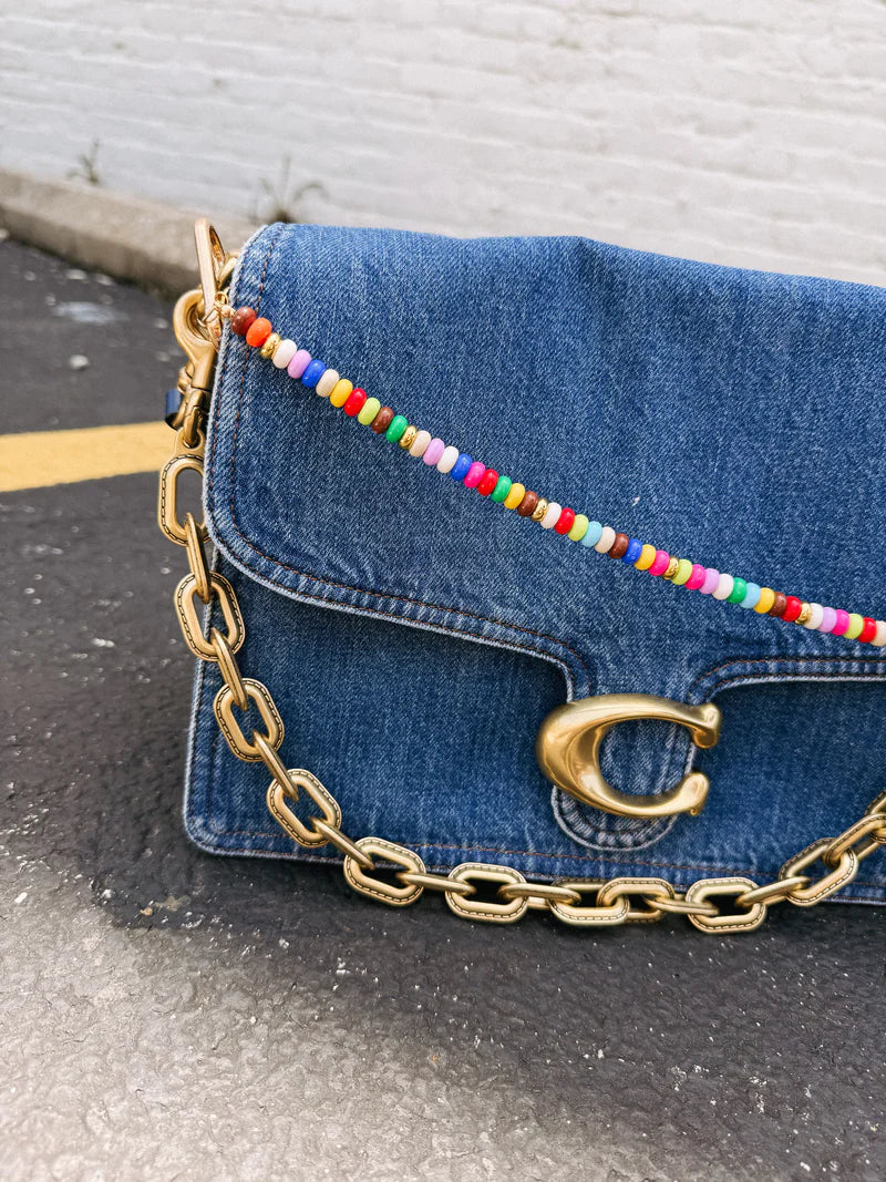 Fun Times Beaded Bag Charm
