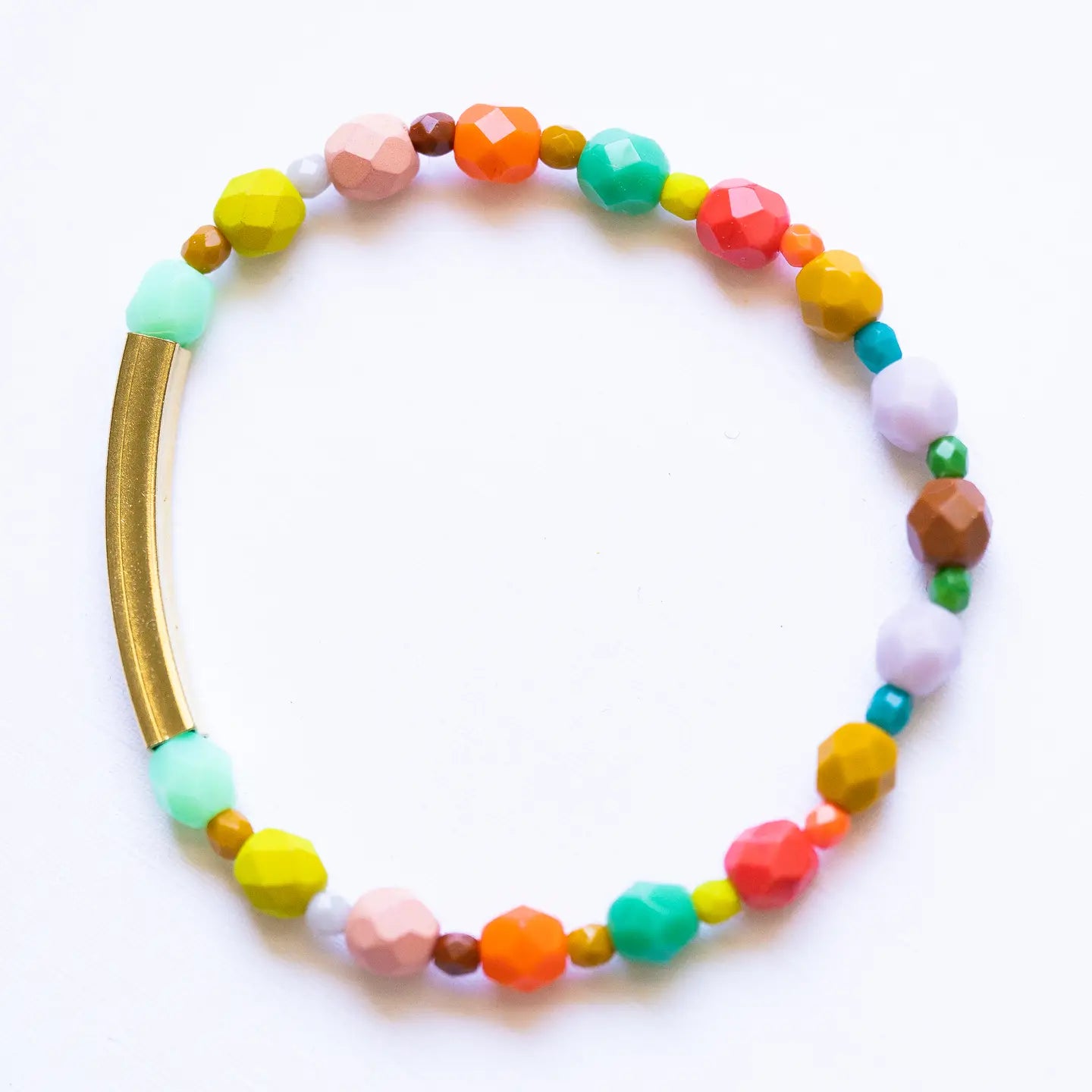 Bright Mixed Bead Bracelet