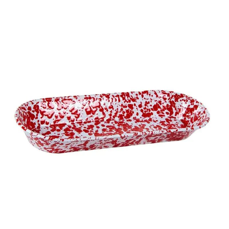Oval Basket Red