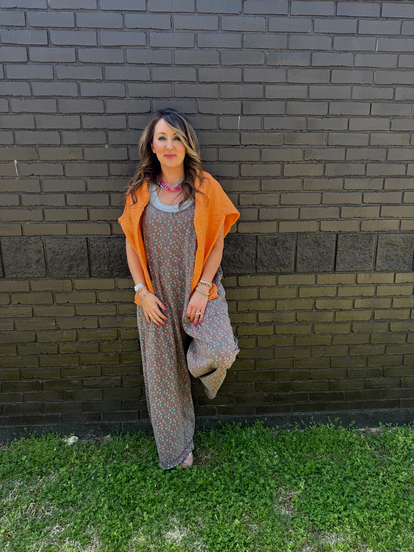 Piper Cardigan Orange