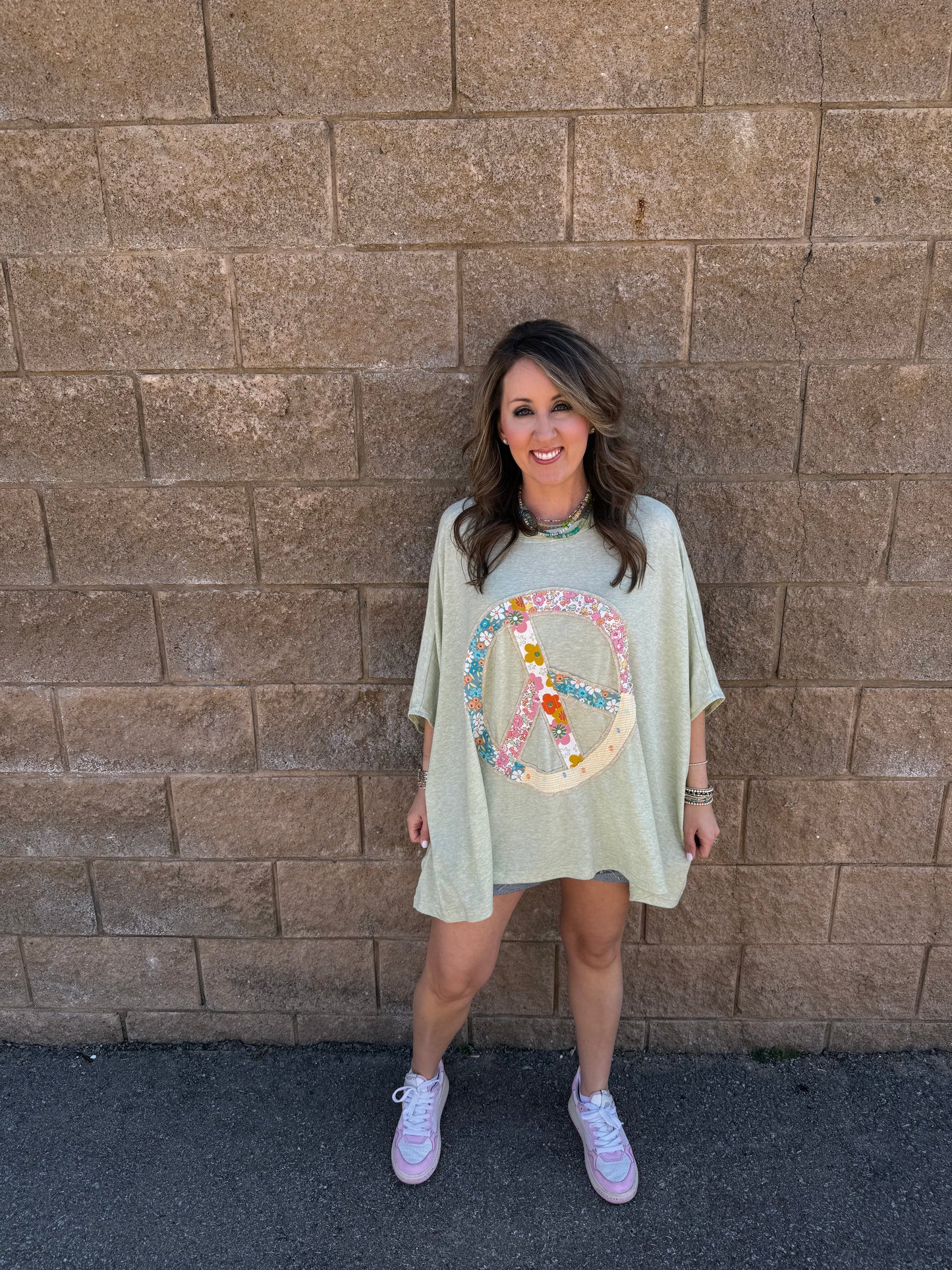 Kallie Green Peace Tee