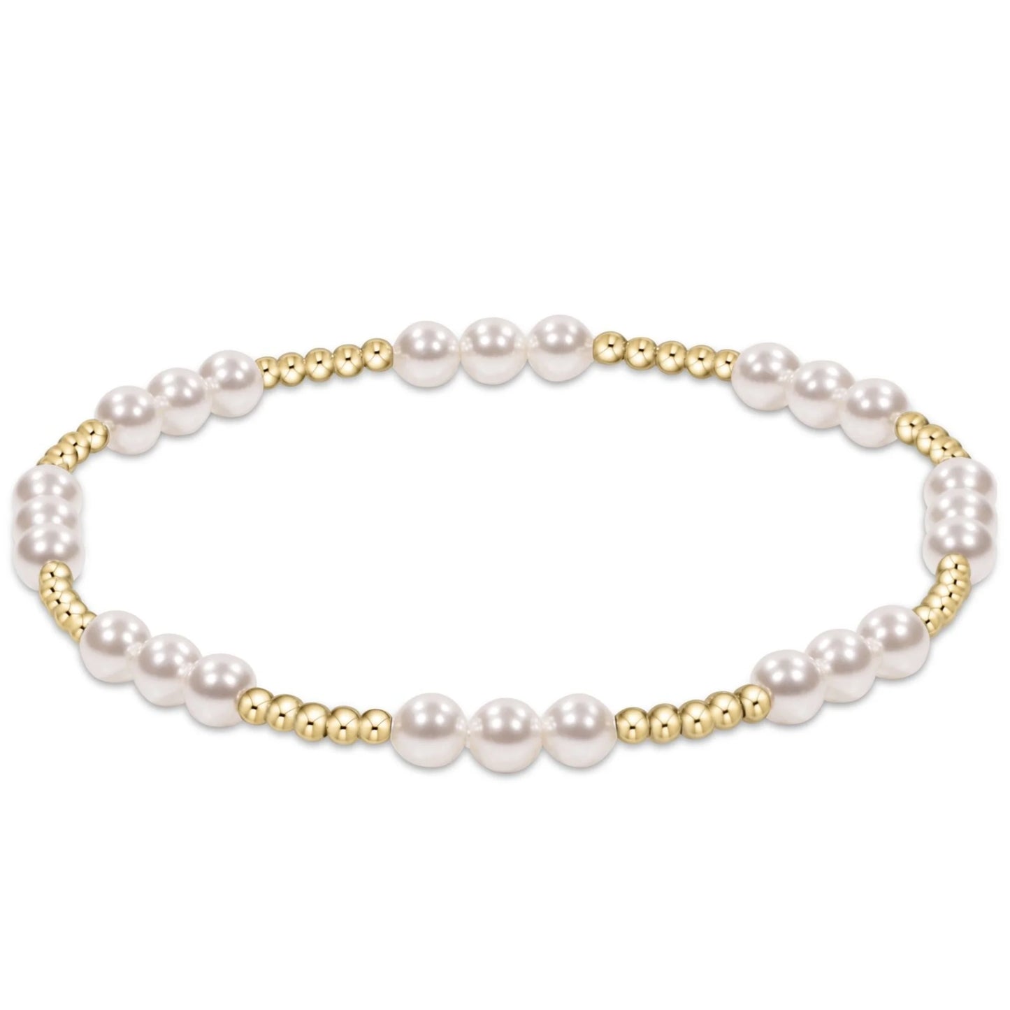 E Newton Classic Joy Pearl 4mm Bracelet