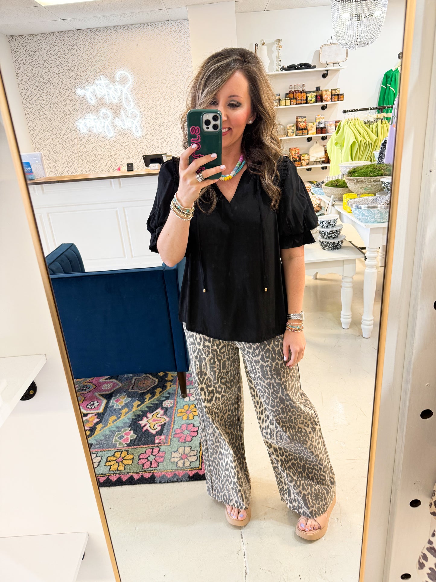 Lizzy Leopard Pants