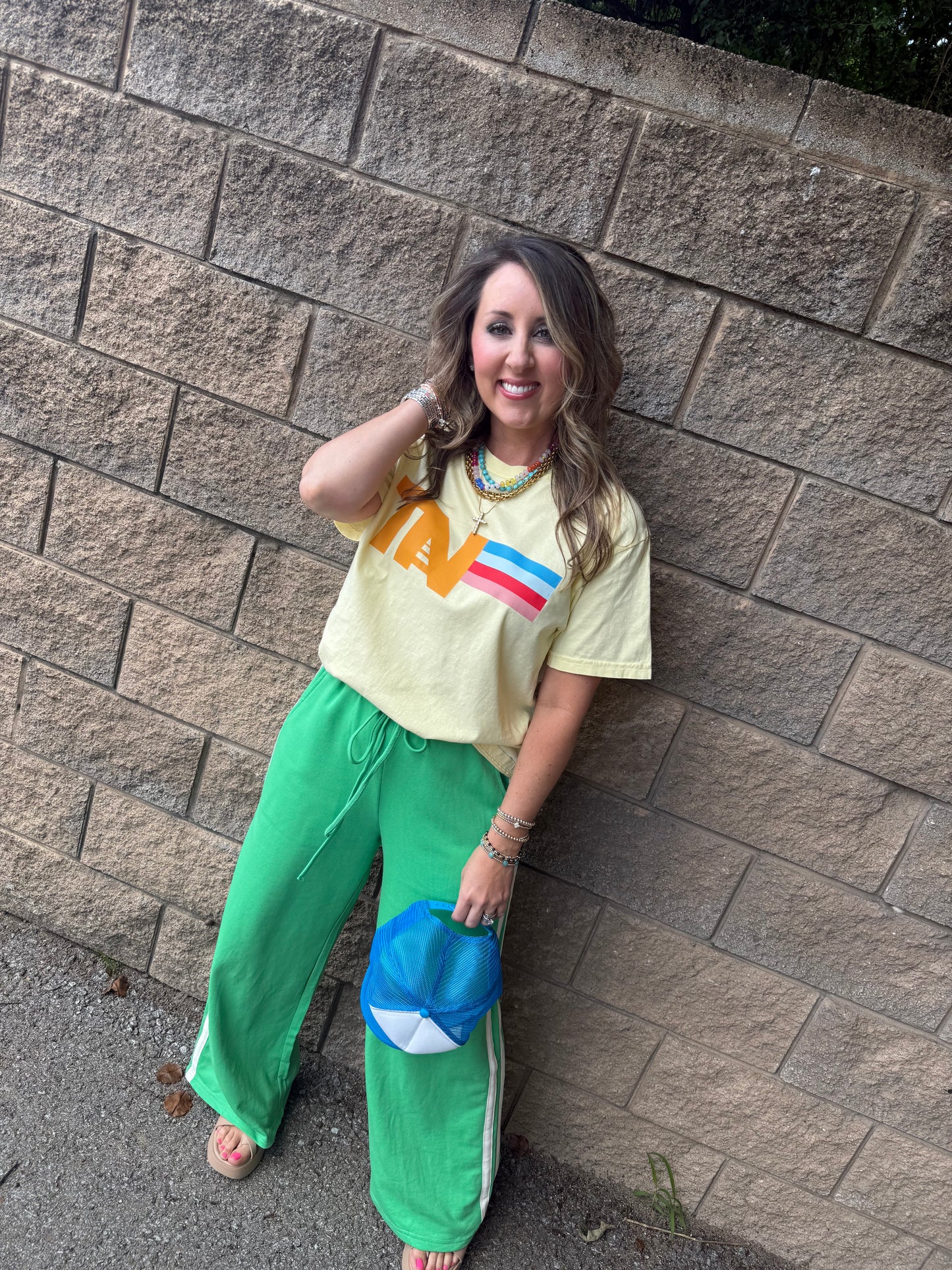 TN Stripe Tee Yellow