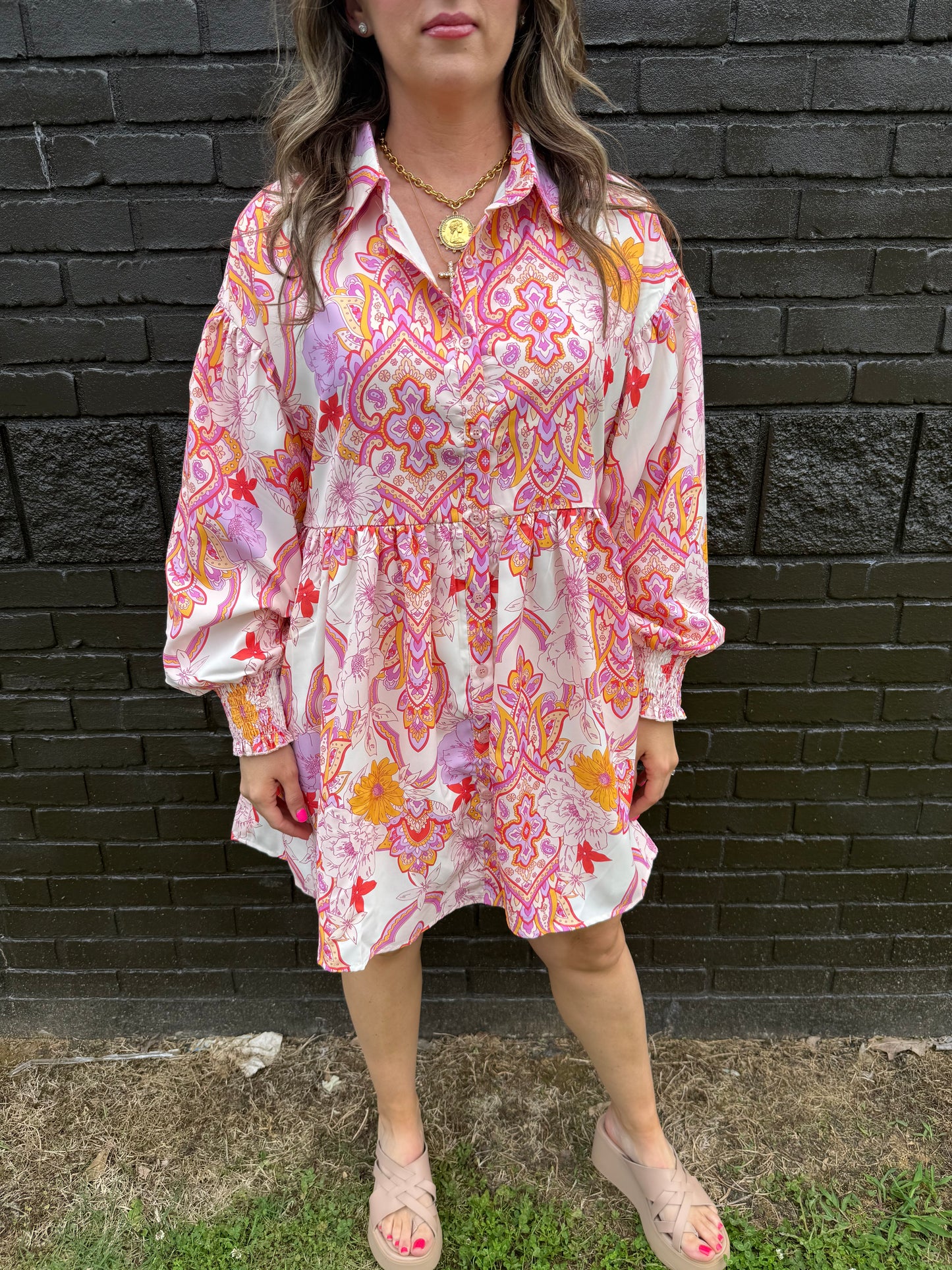 Nala Paisley Dress