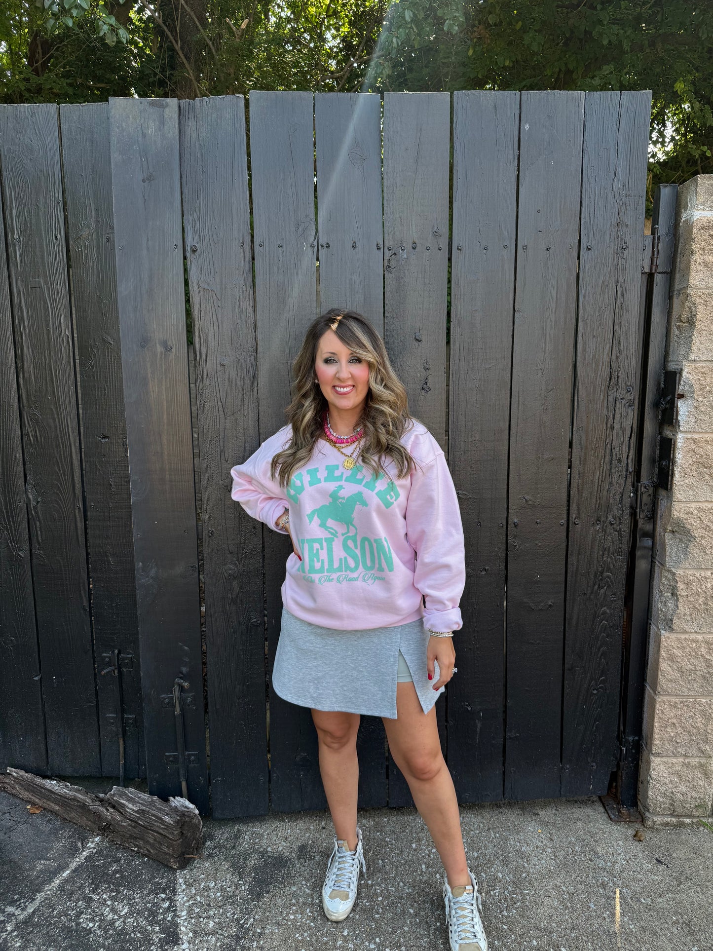 Living in Grey Skort