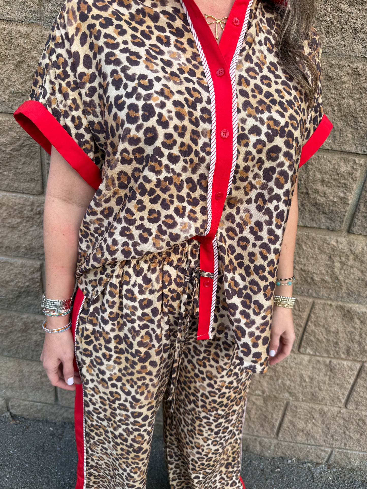 Banks Leopard Top