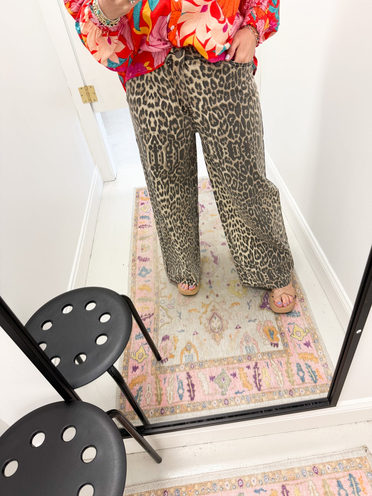 Lizzy Leopard Pants