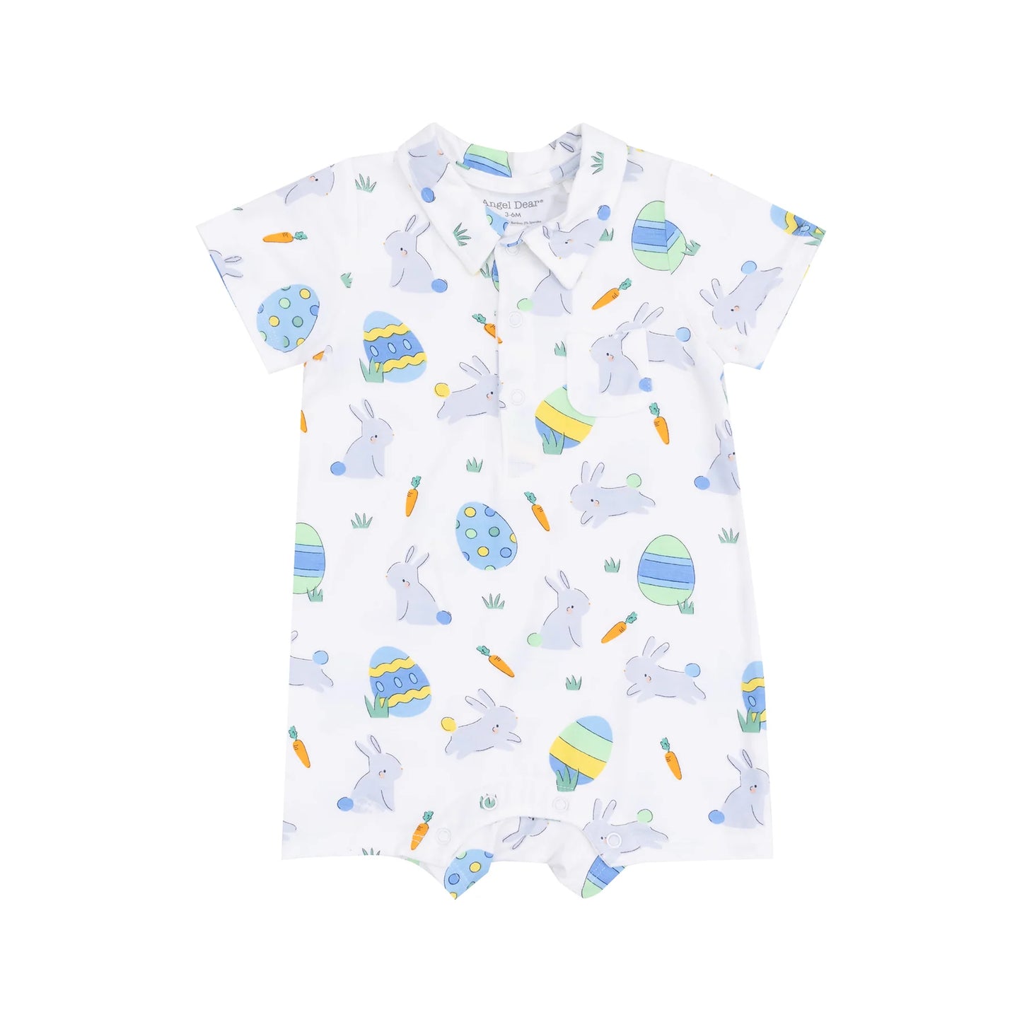 Angel Dear Easter Bunnies - Blue Polo Shortie