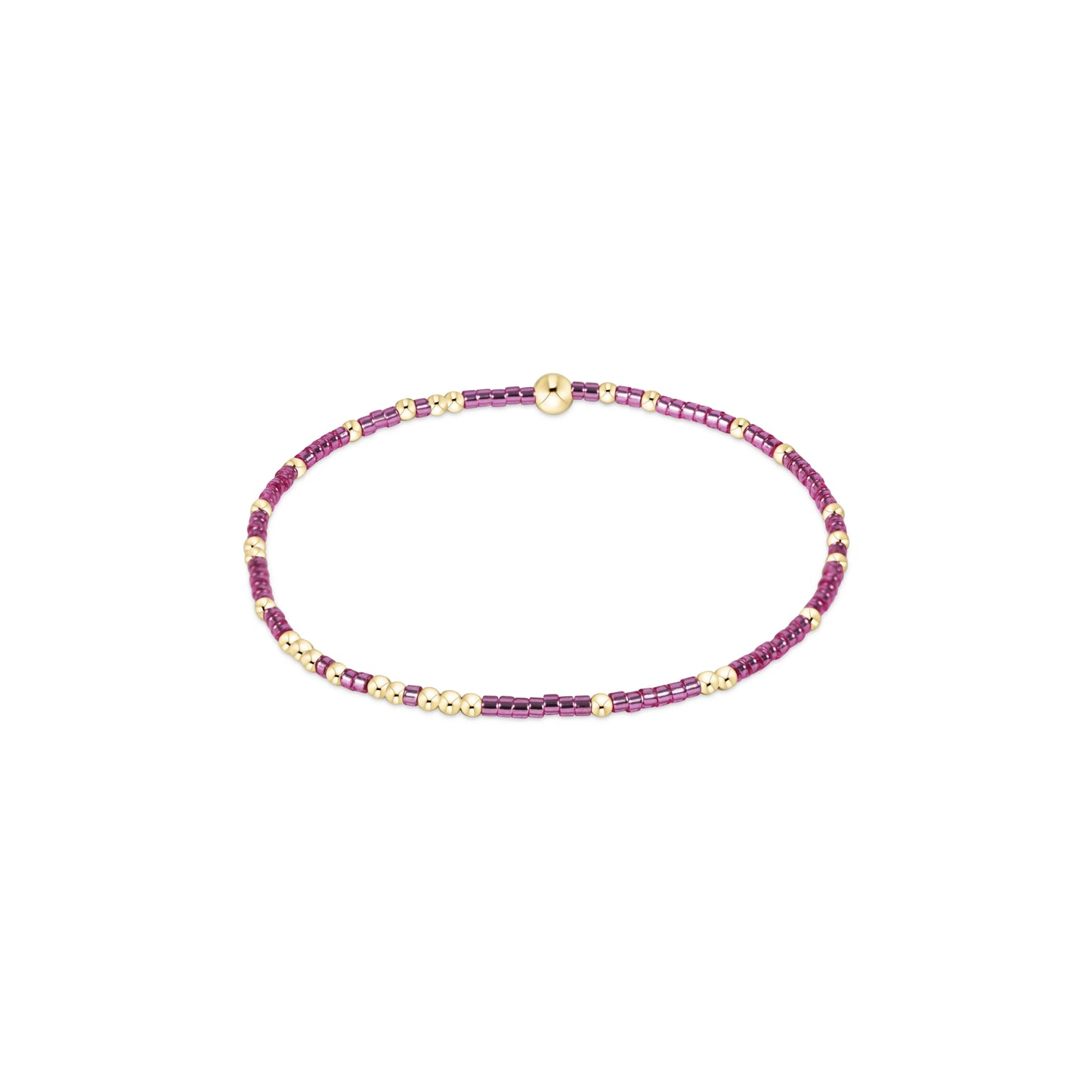 E Newton Pink Metallic Hope Unwritten Bracelet