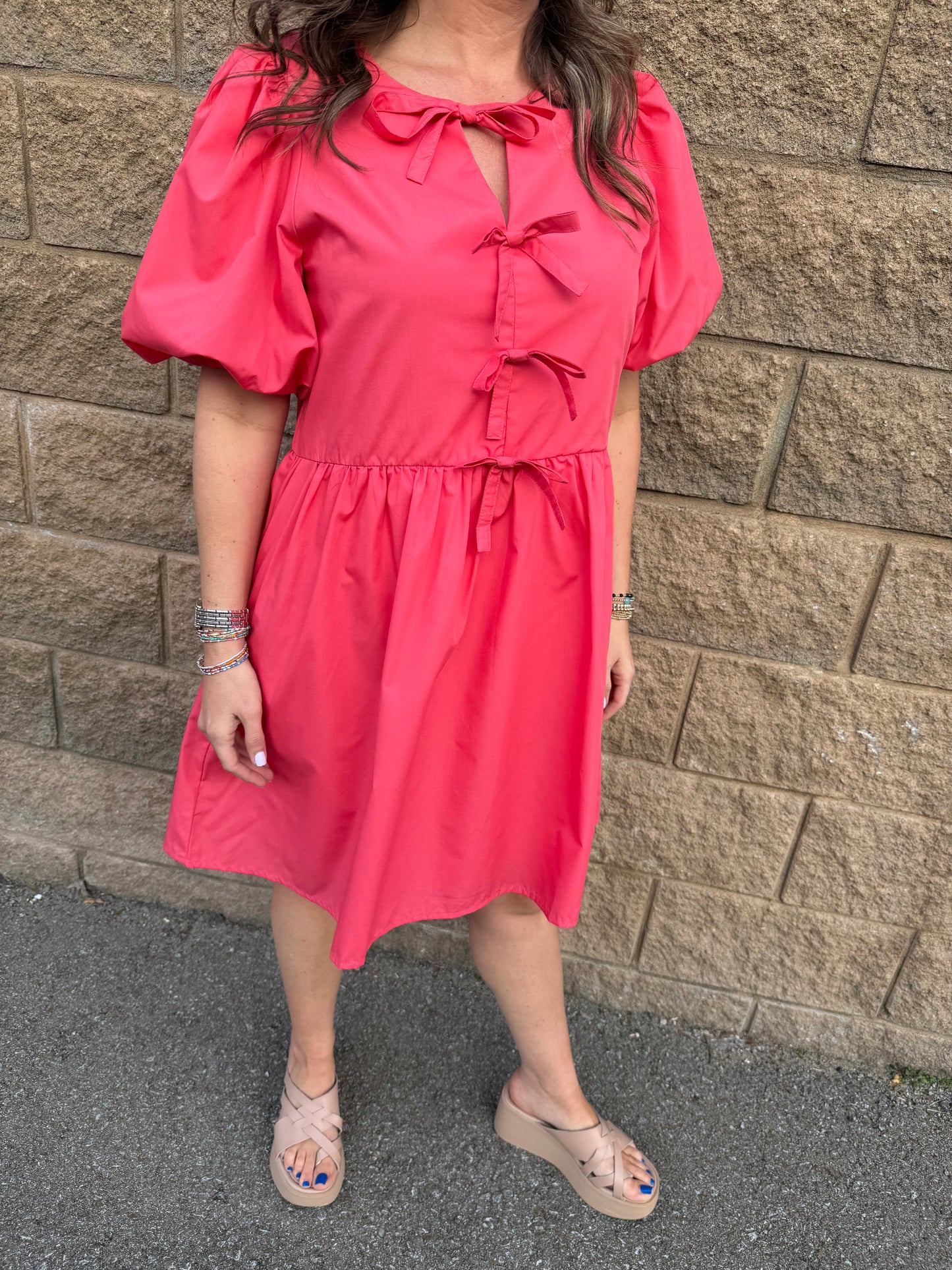 Capri Coral Dress