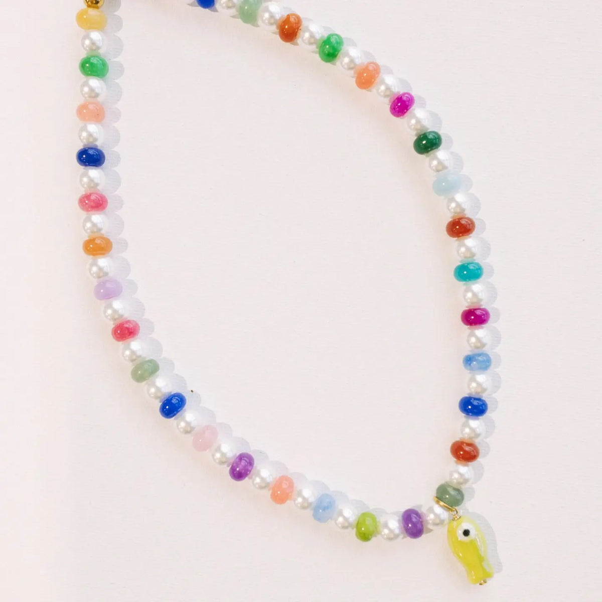 Coastal Cutie Fish Necklace Green