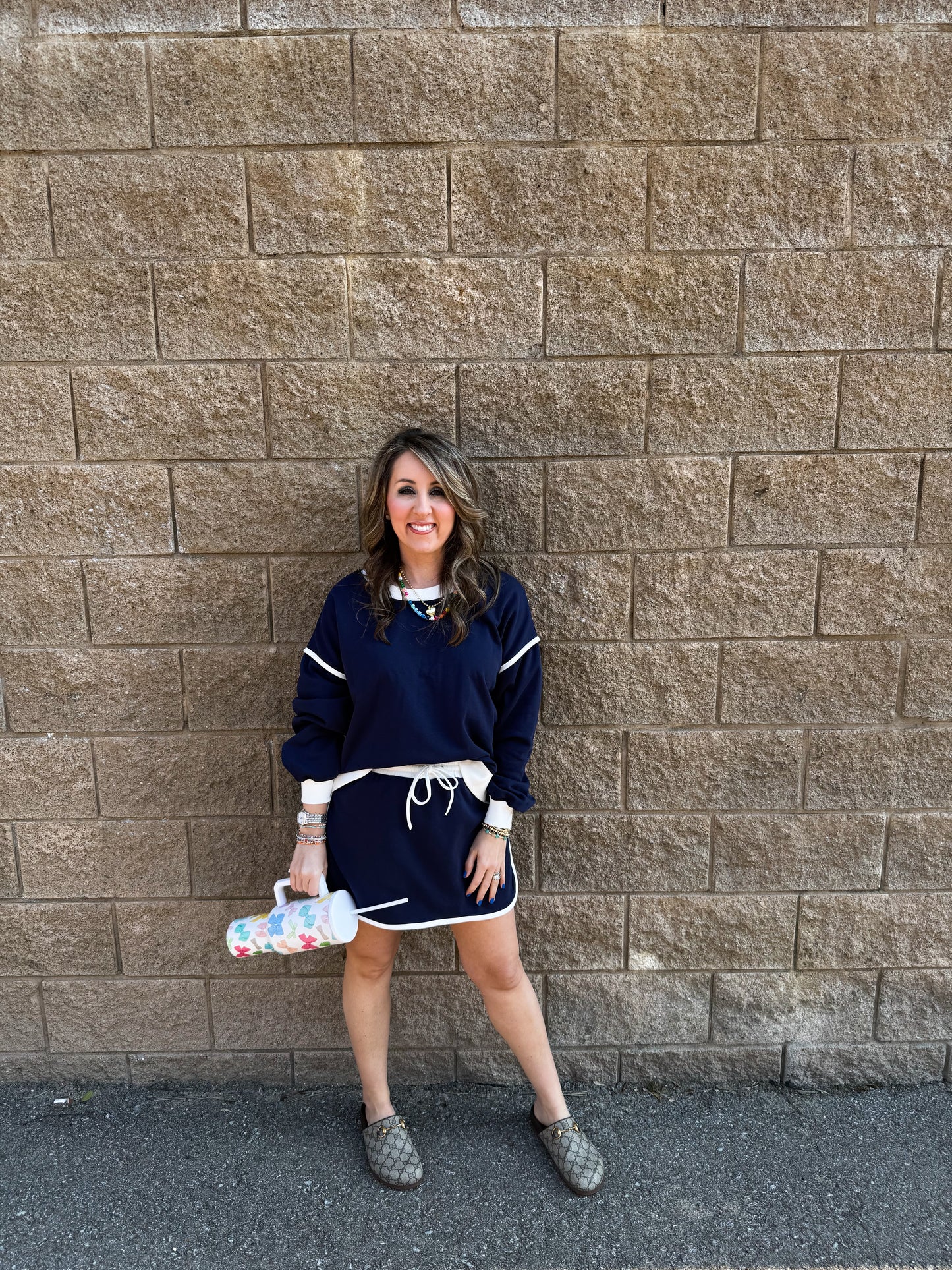 Jules Skort Navy