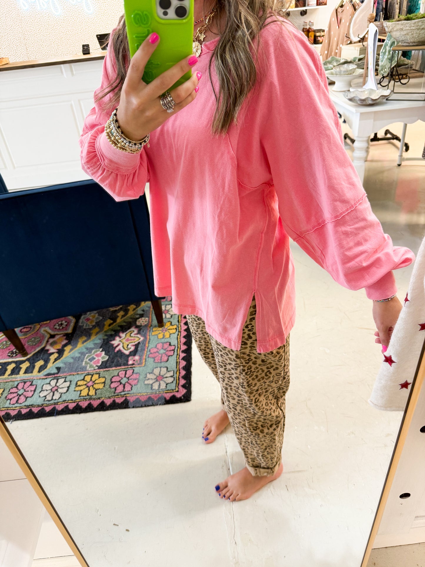 Remi Basic Pink Top
