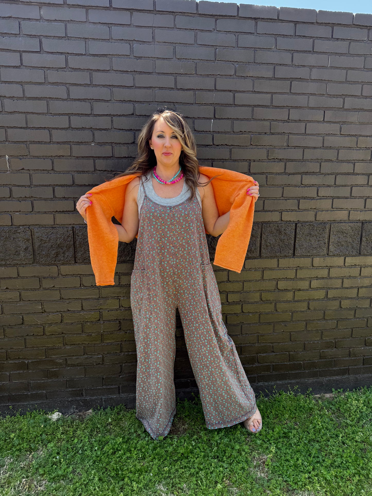 Piper Cardigan Orange