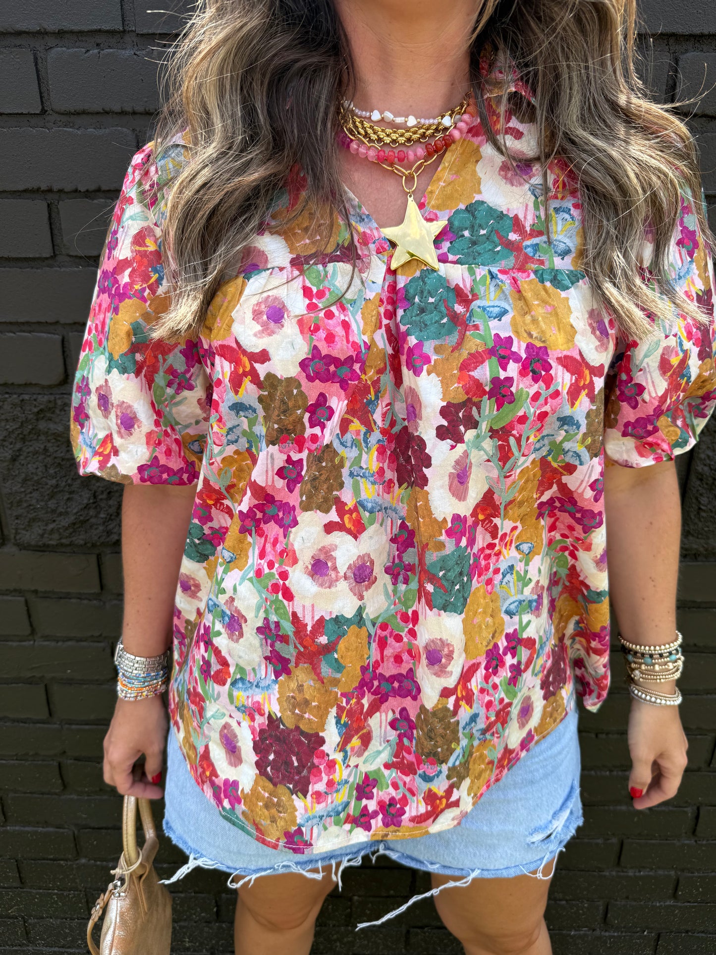 Bella Floral Top