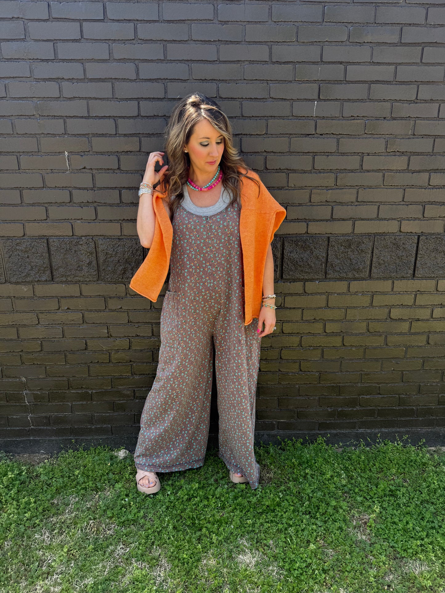 Piper Cardigan Orange