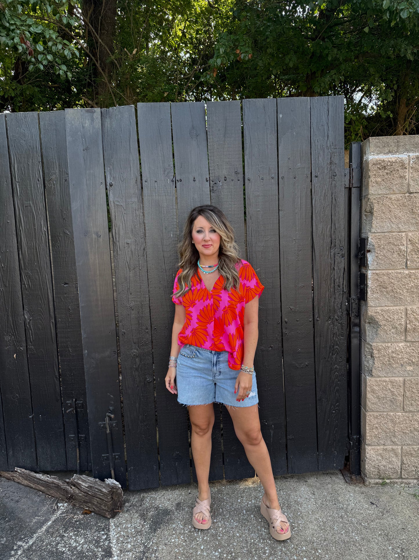 Arly Floral Top