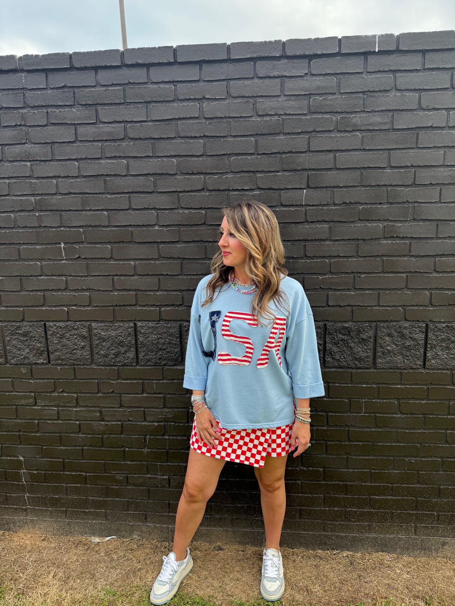 Patriot Skort Red