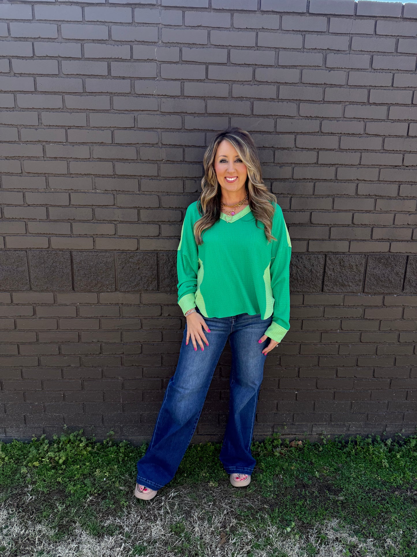 Lula Green Top
