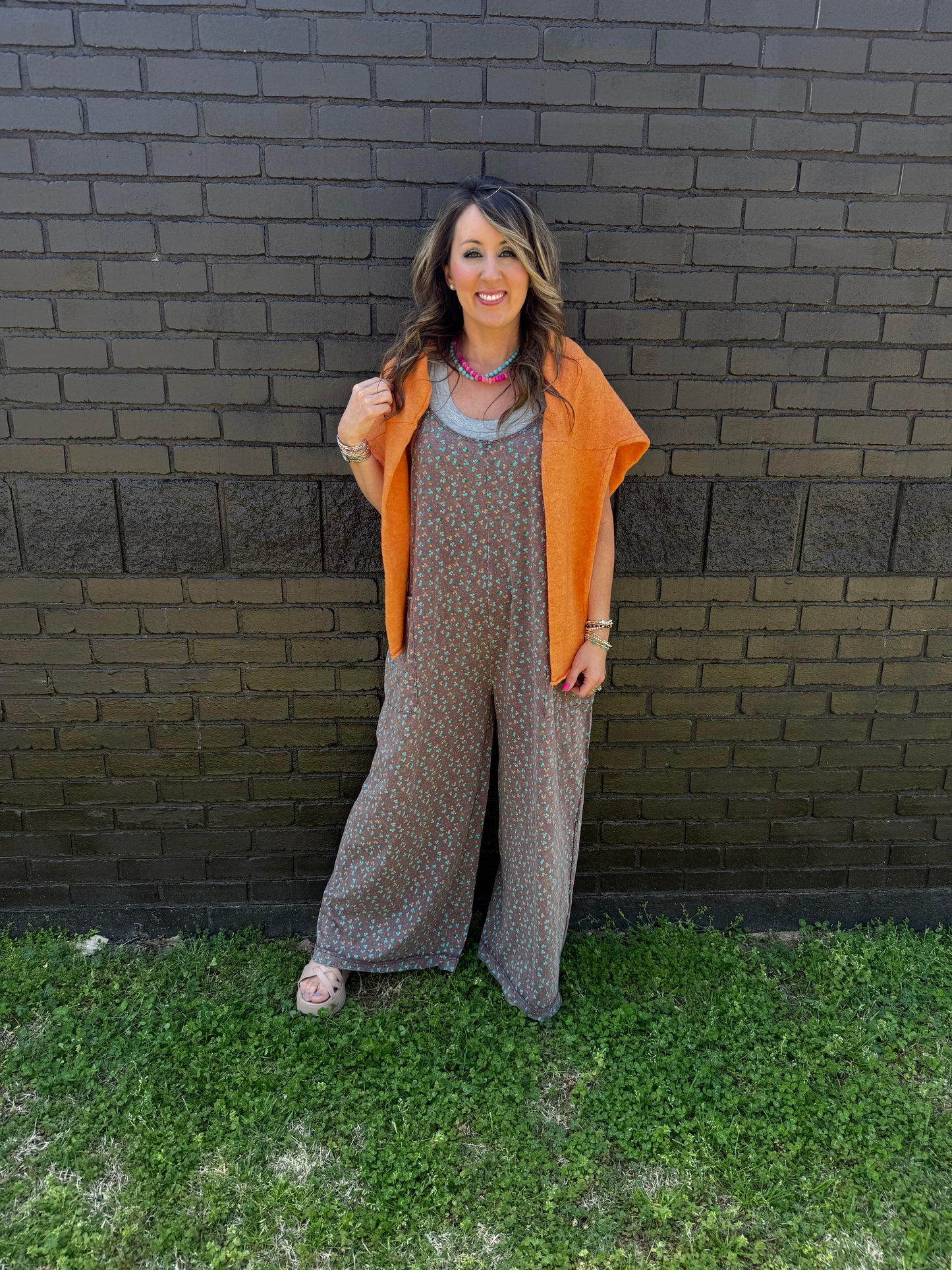 Piper Cardigan Orange