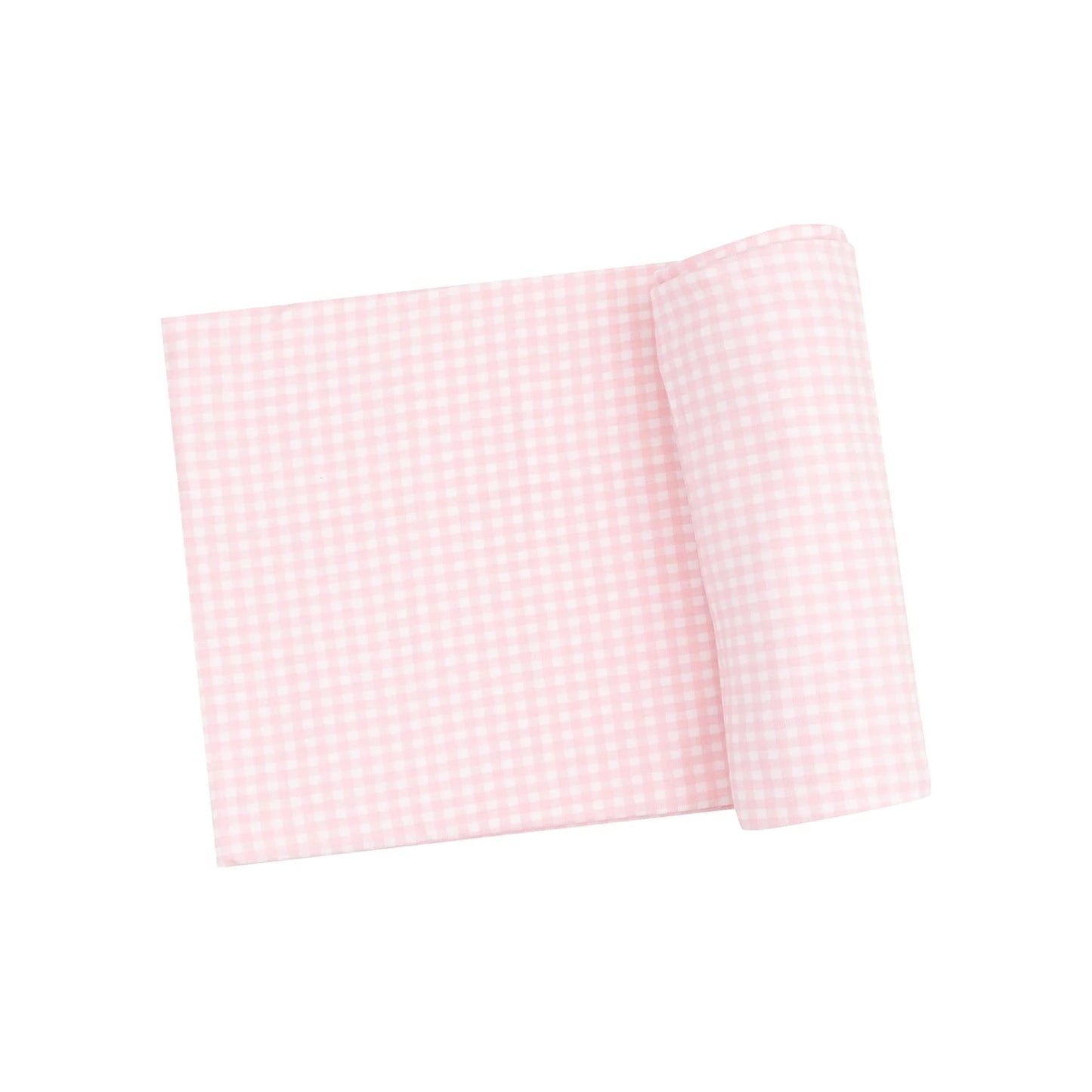 Angel Dear Mini Gingham - Pink Swaddle Blanket