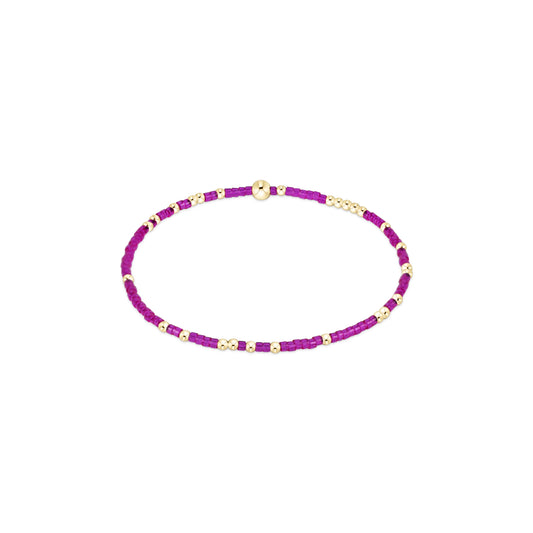 E Newton Fuchsia Hope Unwritten Bracelet