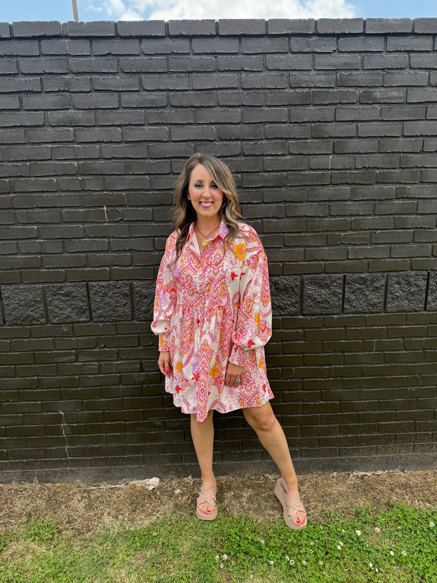 Nala Paisley Dress
