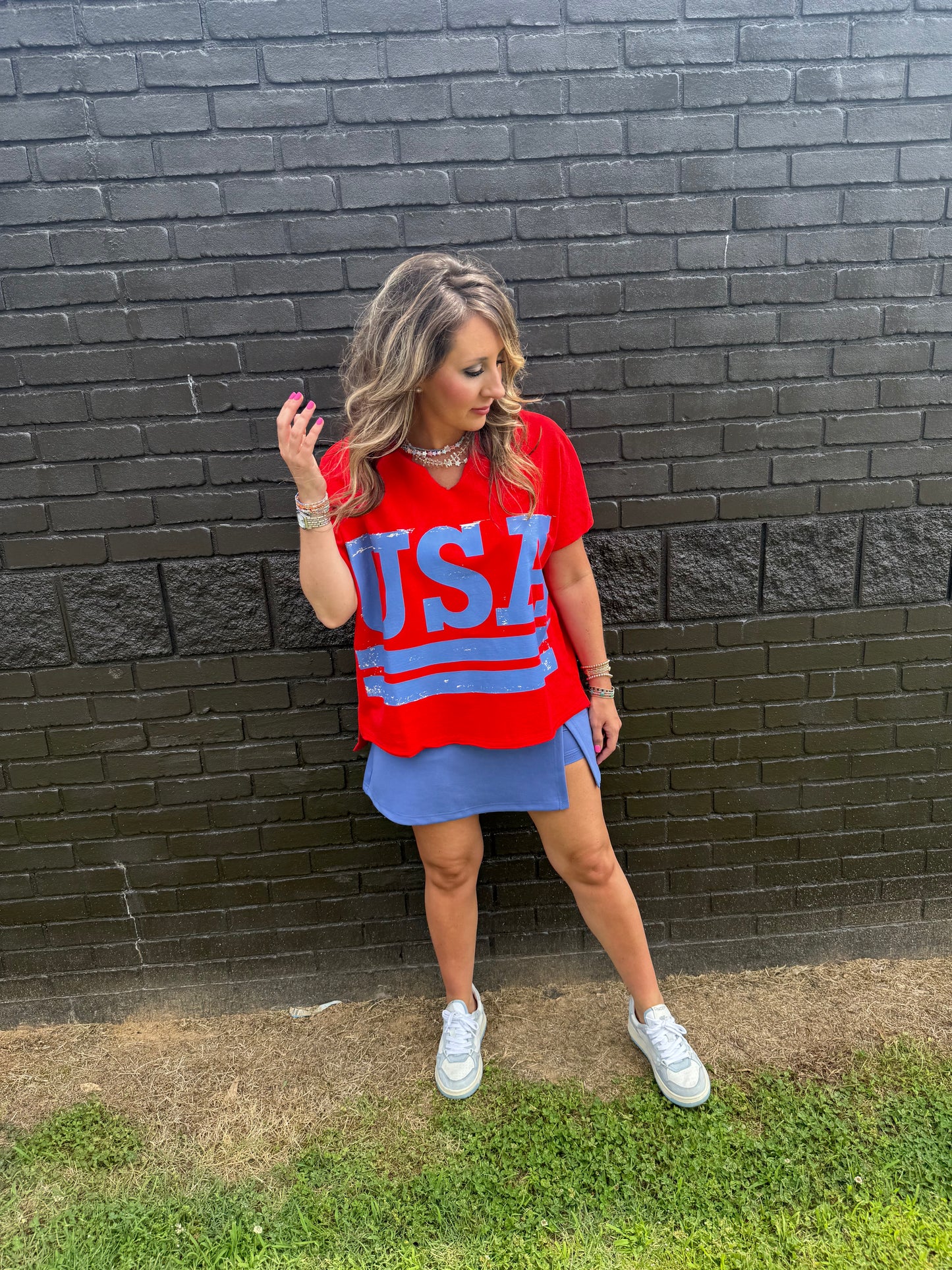 Party in the USA Top Red