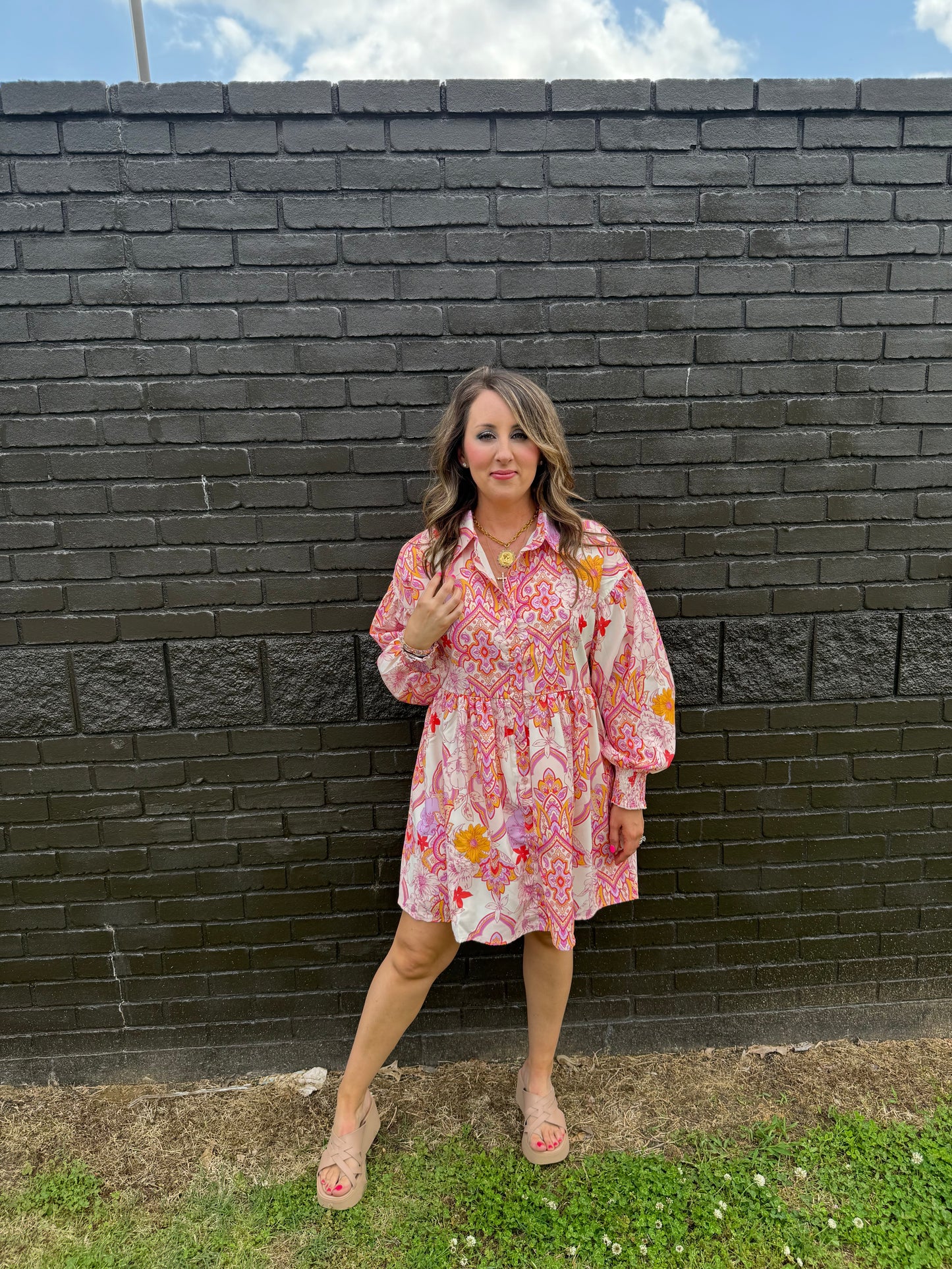 Nala Paisley Dress